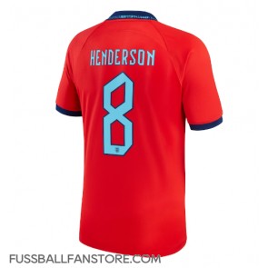 England Jordan Henderson #8 Replik Auswärtstrikot WM 2022 Kurzarm